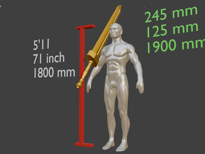 Guts Sword Miniature, The Great Sword Mini Format