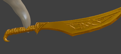 Nordic Dagger Non functional Durable Plastic Replica Cosplay Piece