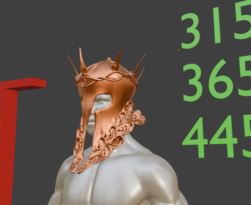 All knowing Helm Ofnir Cosplay Piece