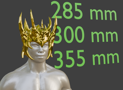 Miniature Crown Sculpture, Jagged Nord Miniature Format