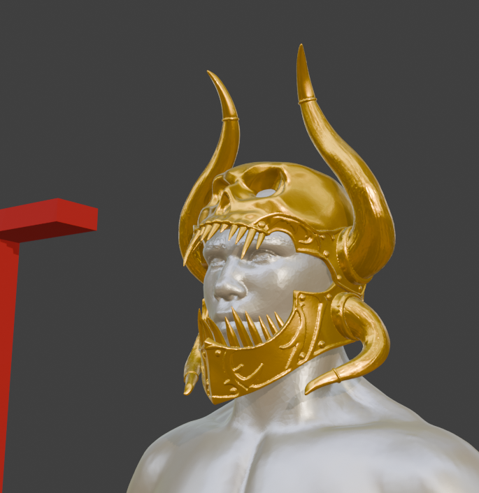 Sarevok helmet Cosplay Piece