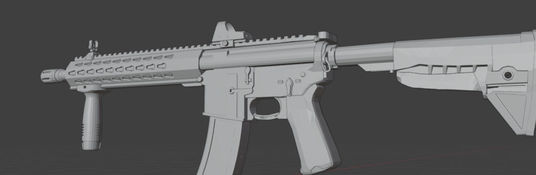 John Wick Rifle Prop, Full-Scale Replica