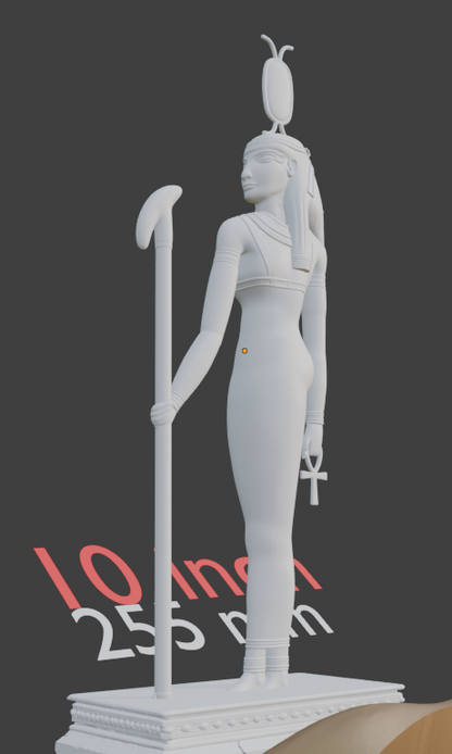 Neith Statue | Egyptian Goddess of War & Creation Sculpture | Ancient Egypt Goddess of Wisdom, Hunting & Protection | Egyptian Mythology Decor