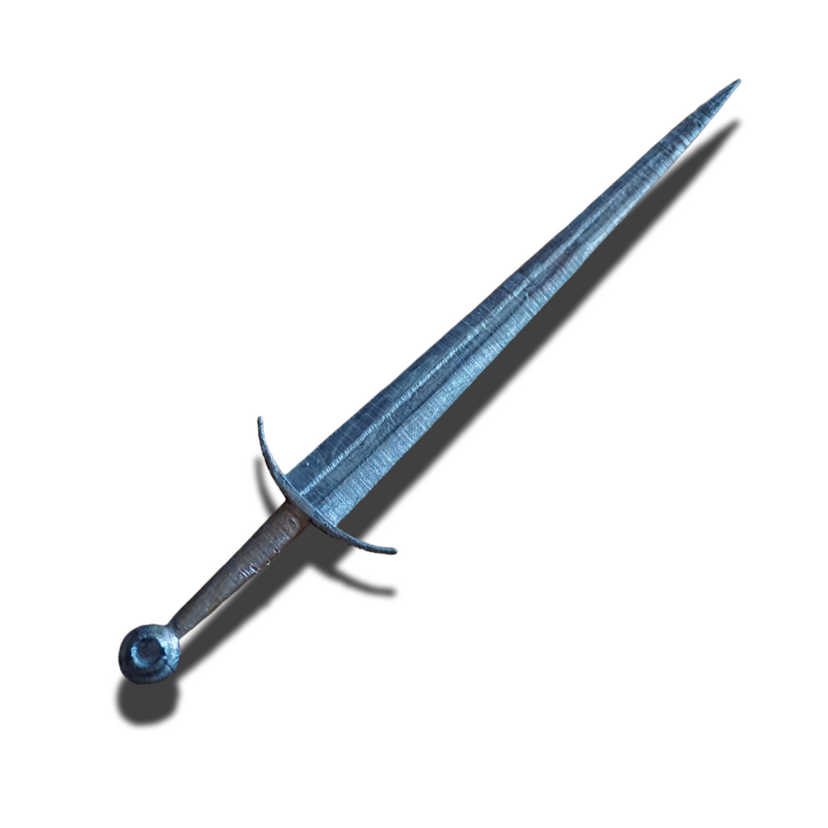 Miniature Broad Sword, Miniature Format ABS Resin, Tabletop Display
