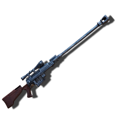 Miniature Sniper Rifle Replica, Realistic Anti-Materiel Miniature Format