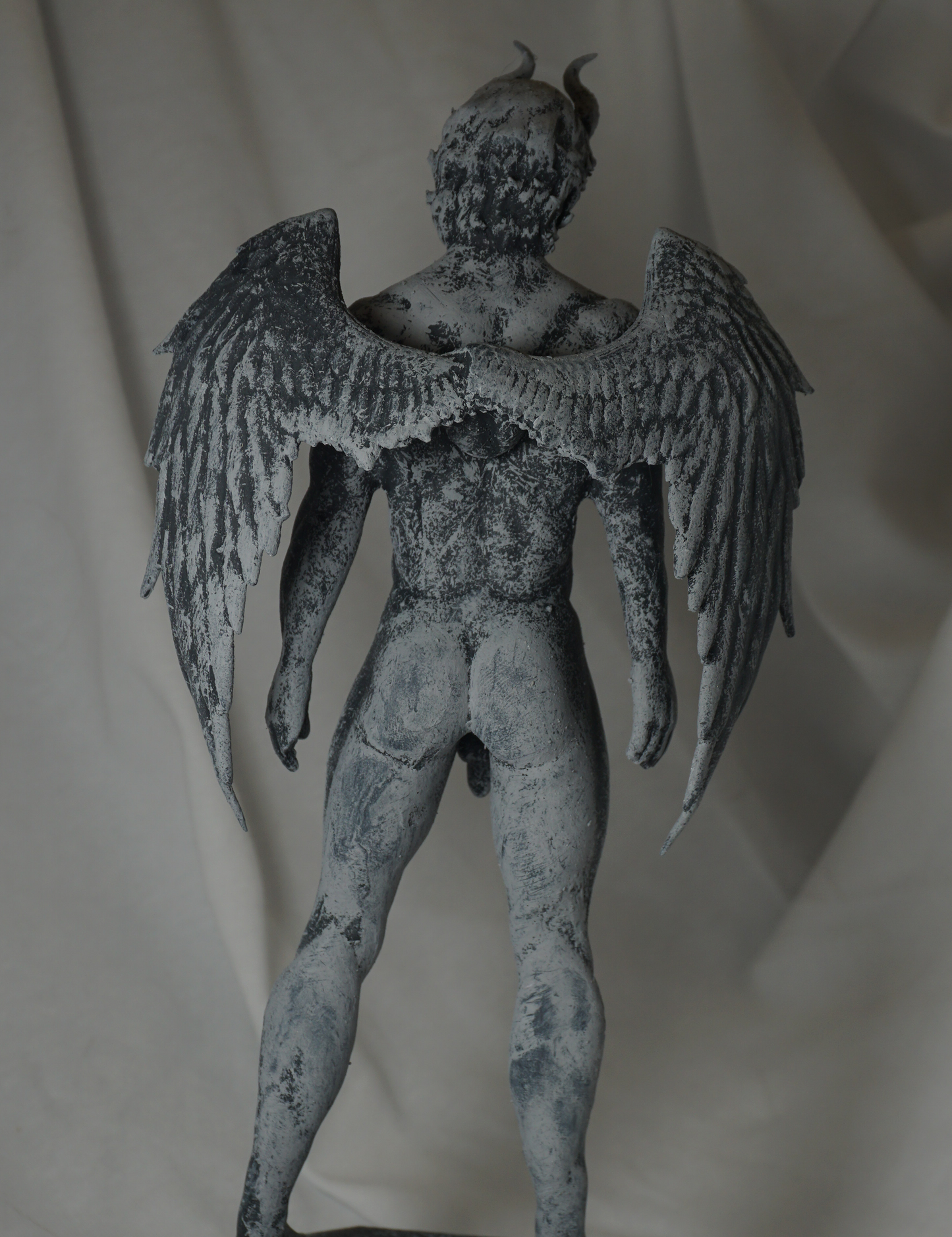 Sultry Demon Companion Adult Mature Gay Fine Art Statue
