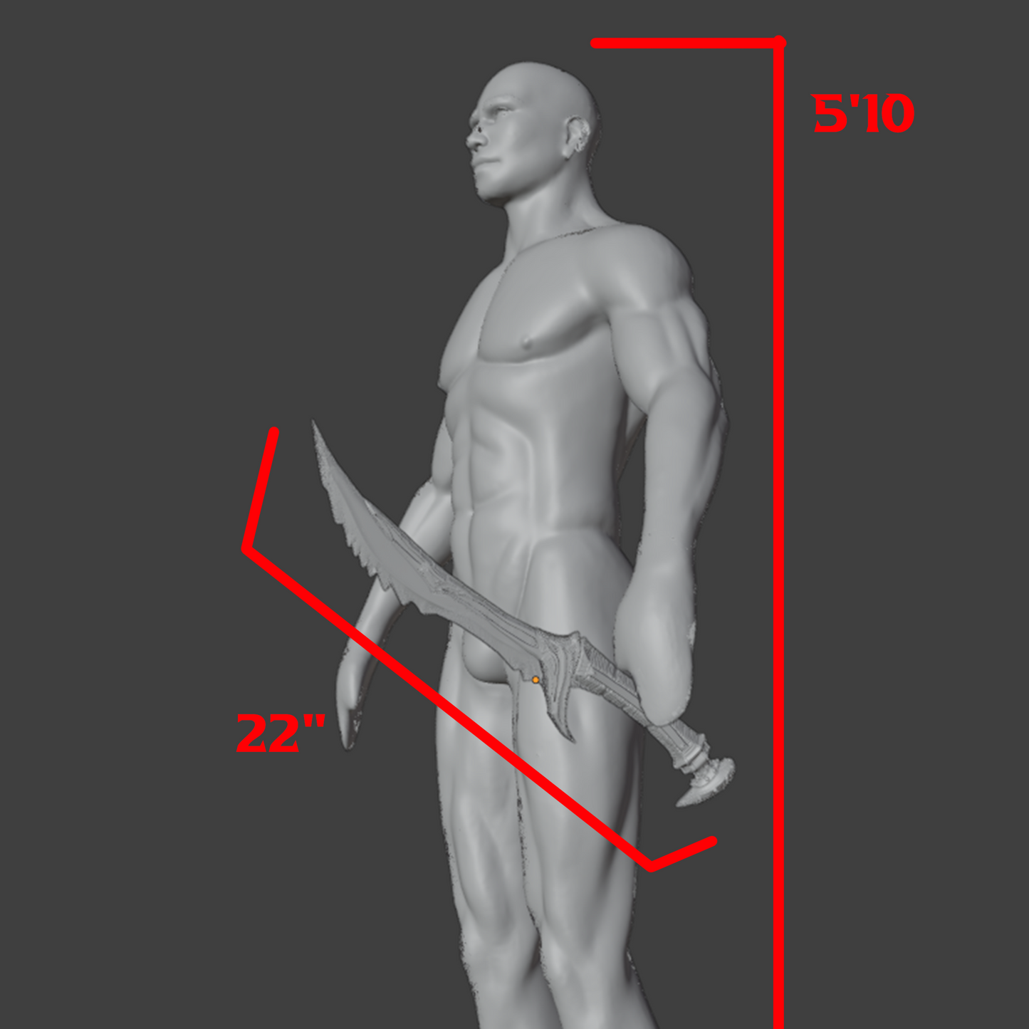 Daedric Dagger Replica