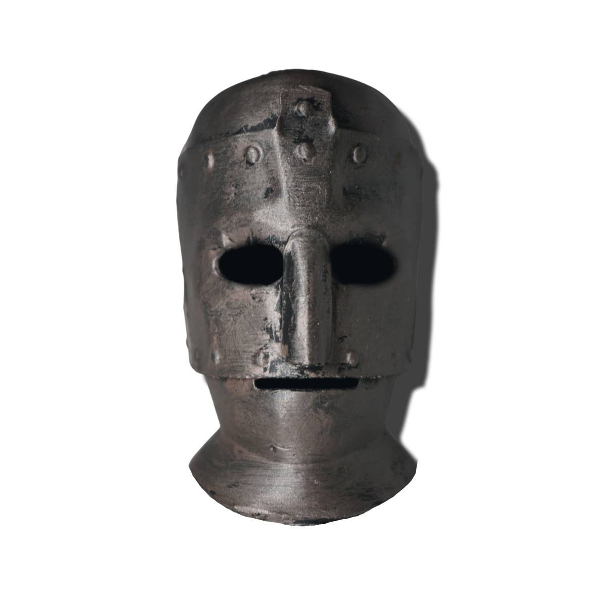 Prisoner Helmet Miniature, Cast Iron Design, 1:2 to 1:16 Scale Options