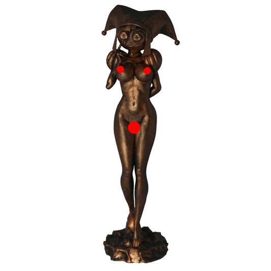 Pomni Stretchy Clown Pomma Statue Mature Version
