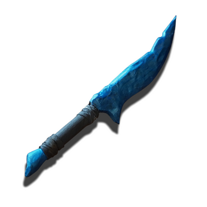 Mini Crystal Knife Miniature Display, Abs Resin, Tabletop Games