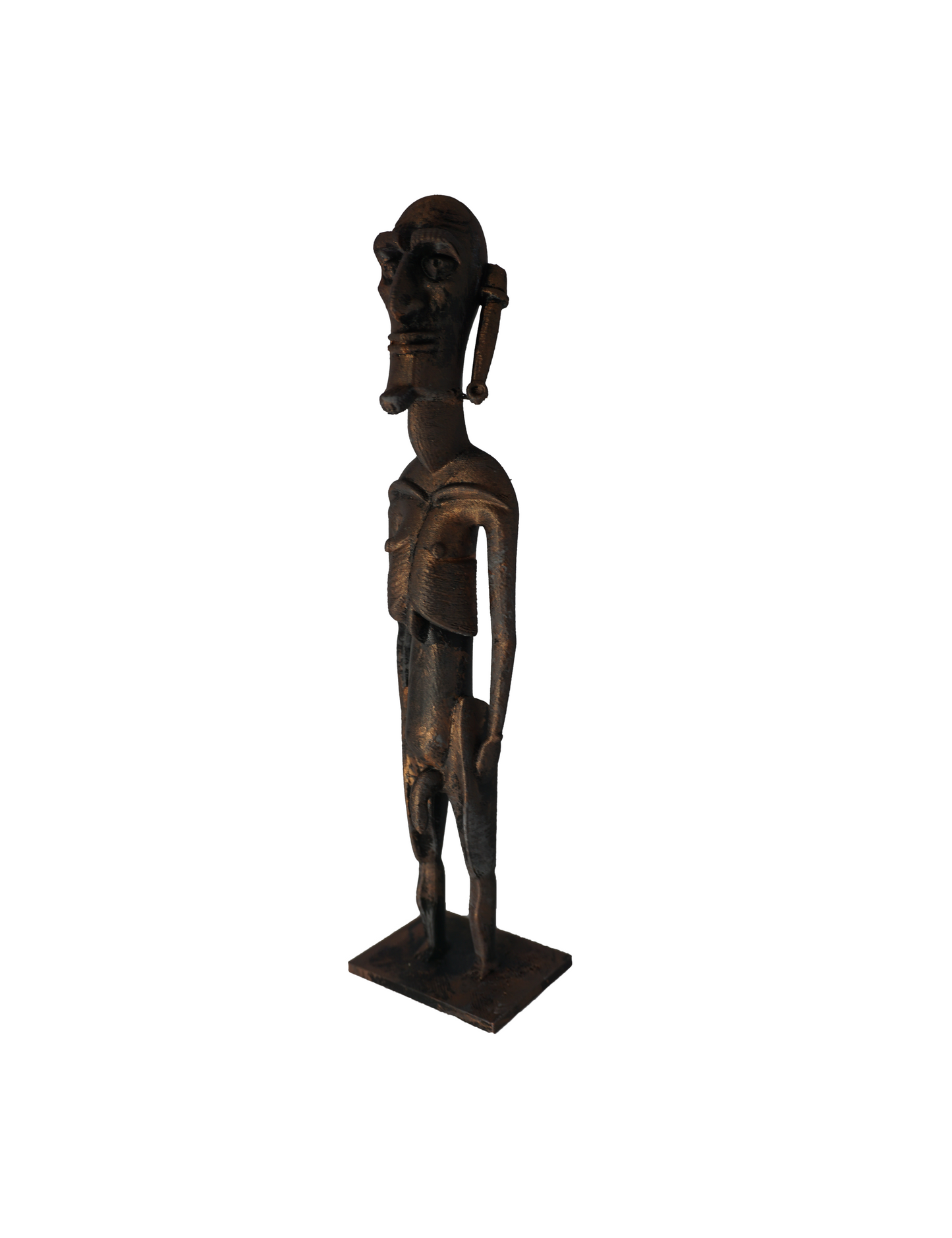 African Statue Decoration Baule people Art Shrine