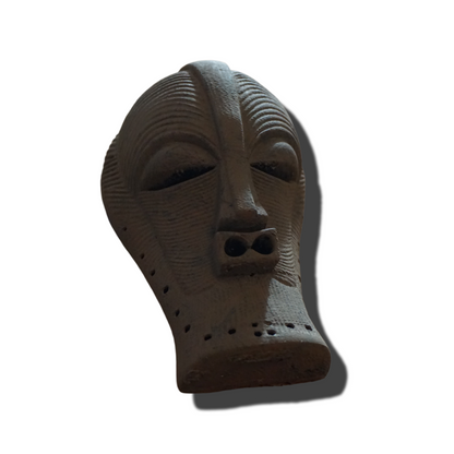Mini African Mask, Miniature Ceremonial ABS Format