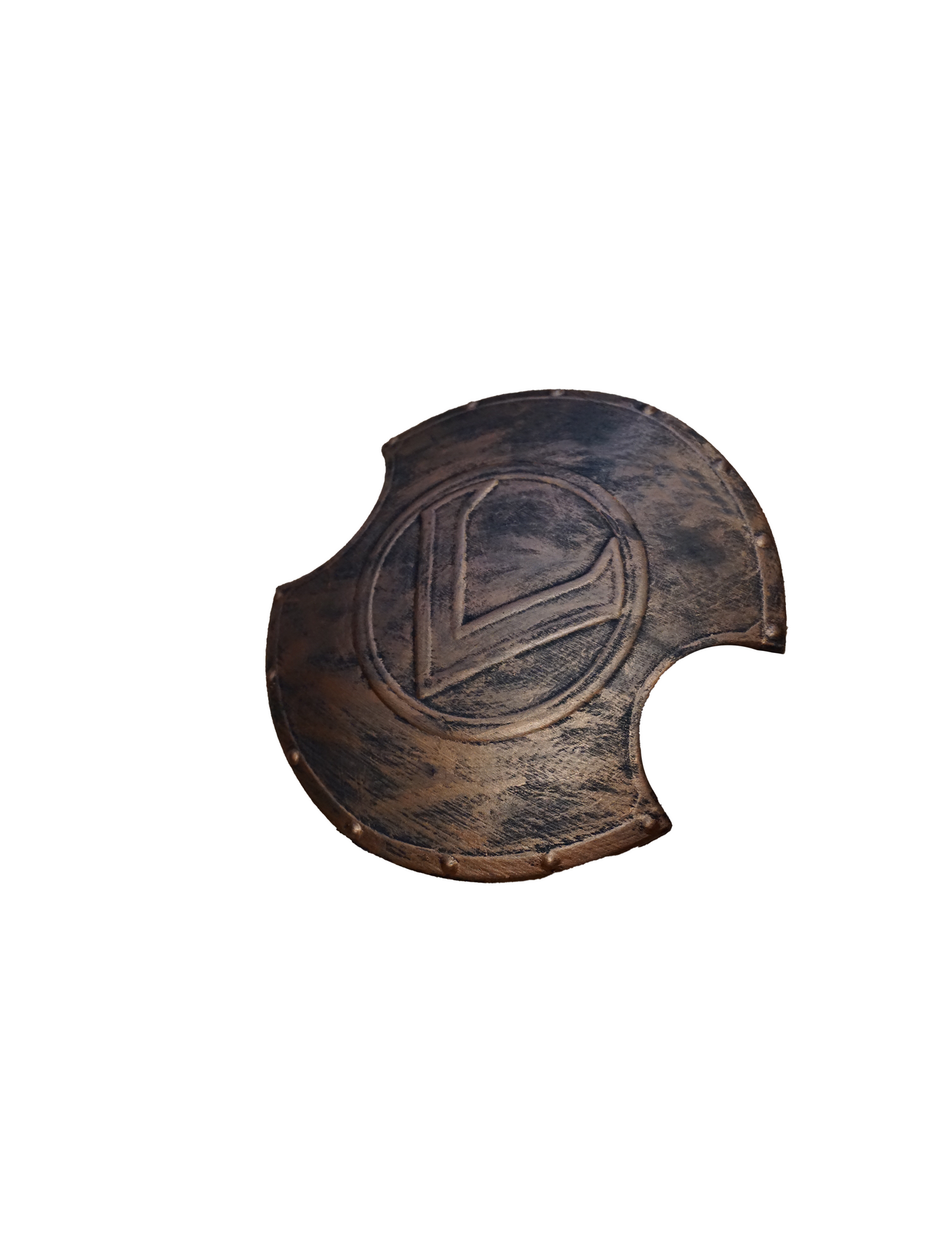 Bronze spartan shield replica