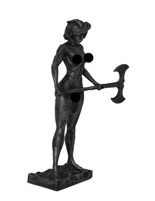 The Axe Maiden Statue