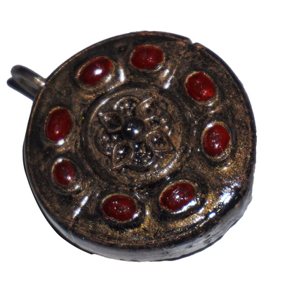 Crimson Amber Talisman 1 Jewelry