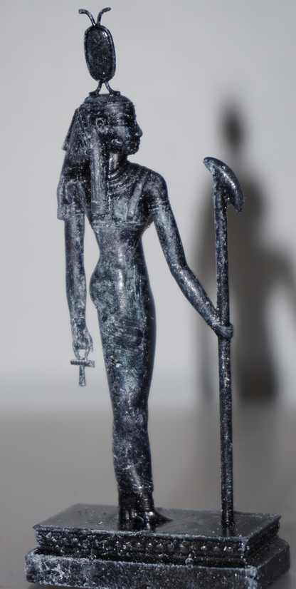 Neith Statue | Egyptian Goddess of War & Creation Sculpture | Ancient Egypt Goddess of Wisdom, Hunting & Protection | Egyptian Mythology Decor