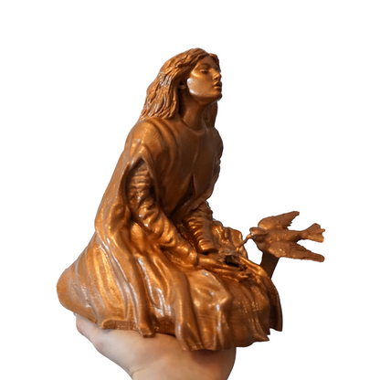 Rosetti Beata Beatrix art Replica Statue