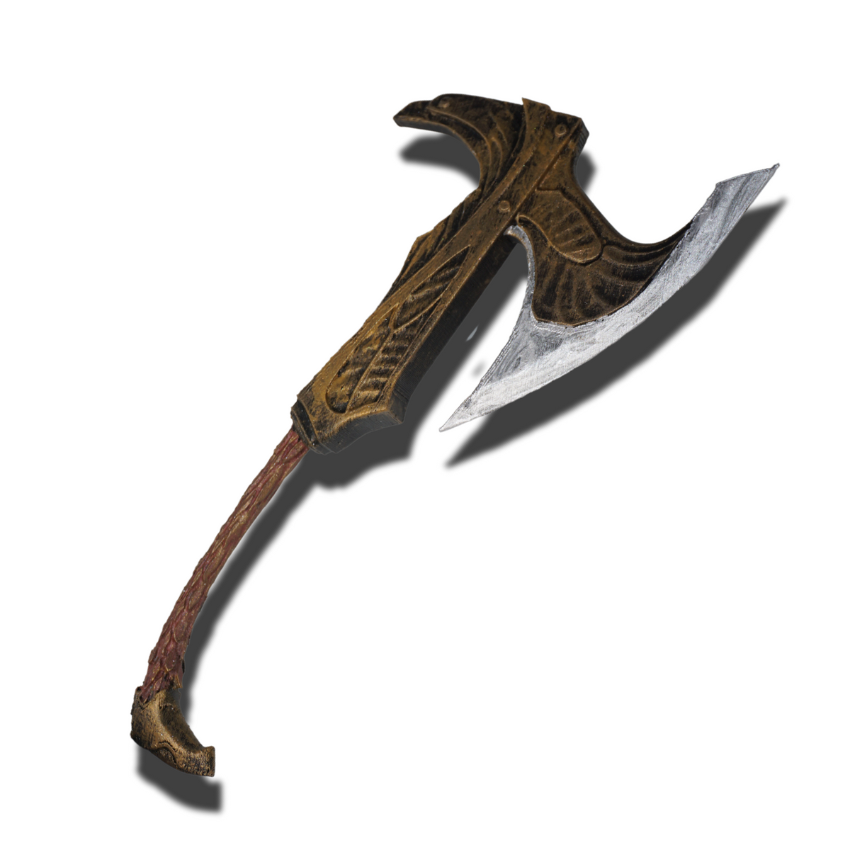 Miniature Elven War Axe, 1:12 Scale ABS Resin Miniature