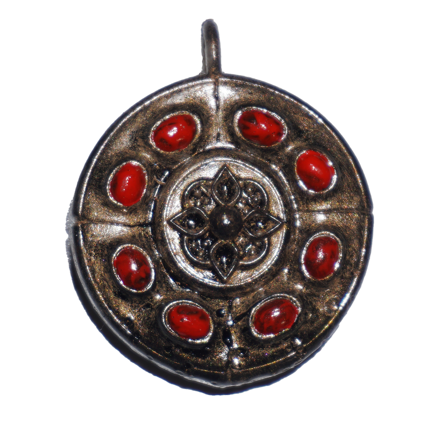 Crimson Amber Talisman 1 Jewelry