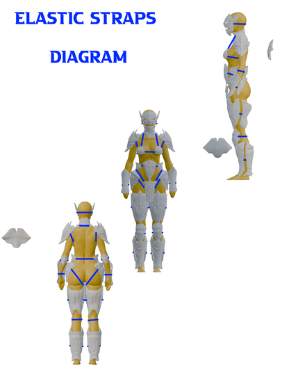 Ebony Armor Set Whole set