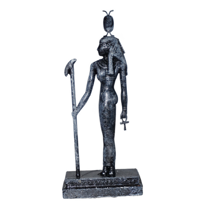 Neith Statue | Egyptian Goddess of War & Creation Sculpture | Ancient Egypt Goddess of Wisdom, Hunting & Protection | Egyptian Mythology Decor