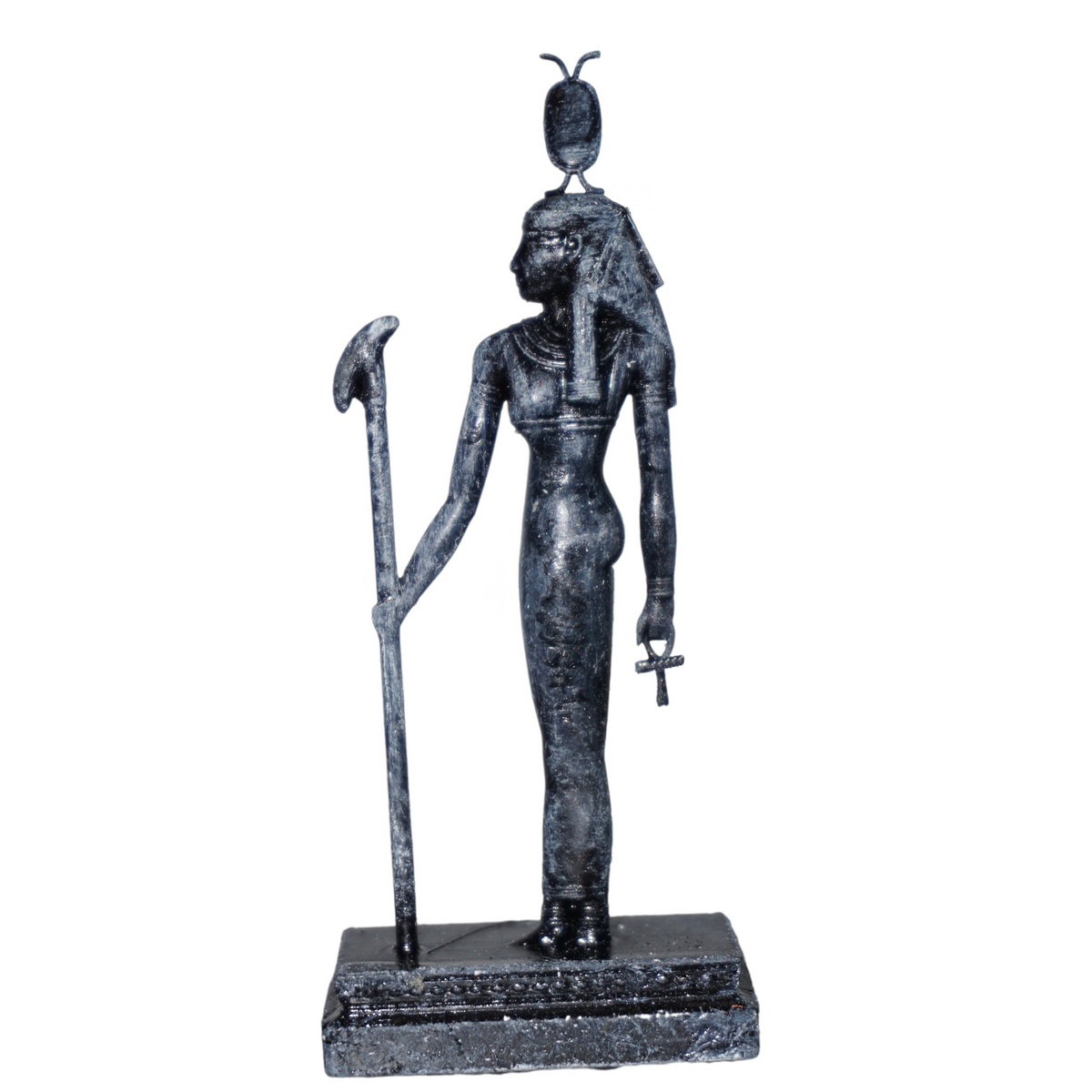 Neith Statue | Egyptian Goddess of War & Creation Sculpture | Ancient Egypt Goddess of Wisdom, Hunting & Protection | Egyptian Mythology Decor