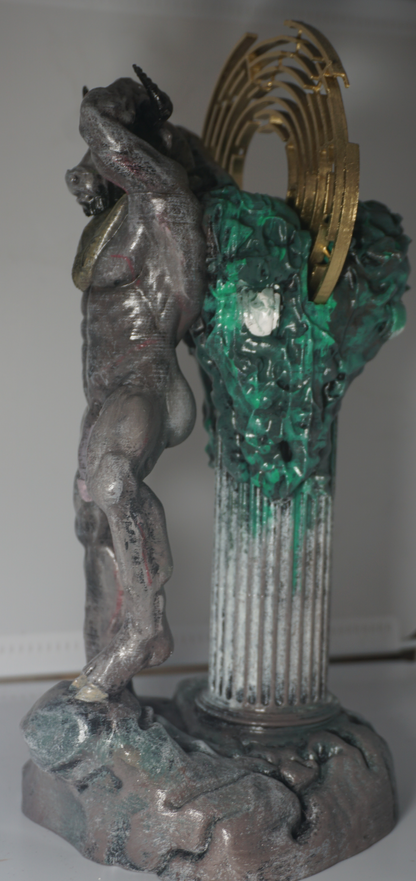 The Nude Labyrinth Guardian Statue Mature Adult Version