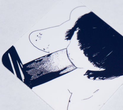 The perspective erotic sticker