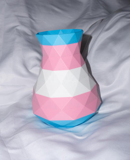 Trans Pride Vase | Plants | Garden | LGBTQ | PRIDE