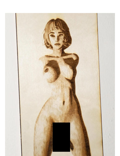 The invitation | Wooden Art Piece | Wood | Art | Trans | Trans Art | Gay Art | LGBTQ Art | BI | Androgynous