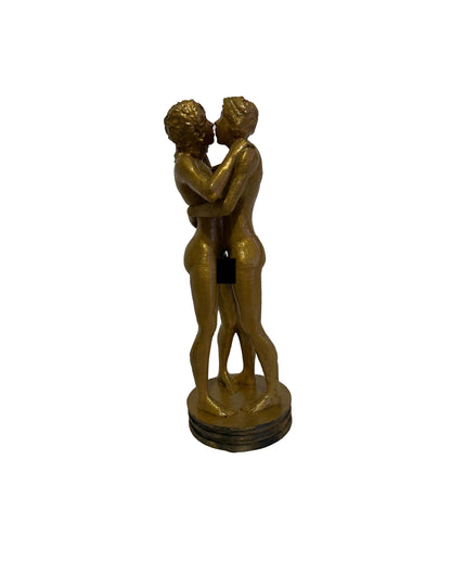 The Kiss , Gay Art Sculpture