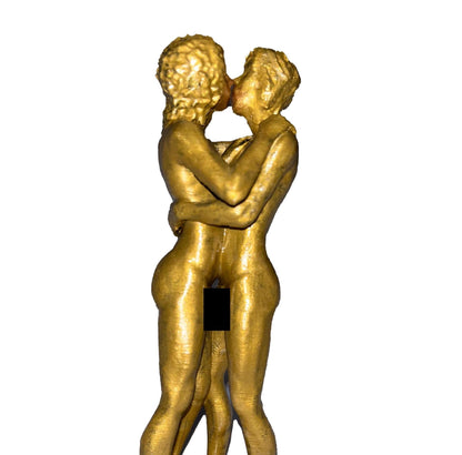 The Kiss , Gay Art Sculpture