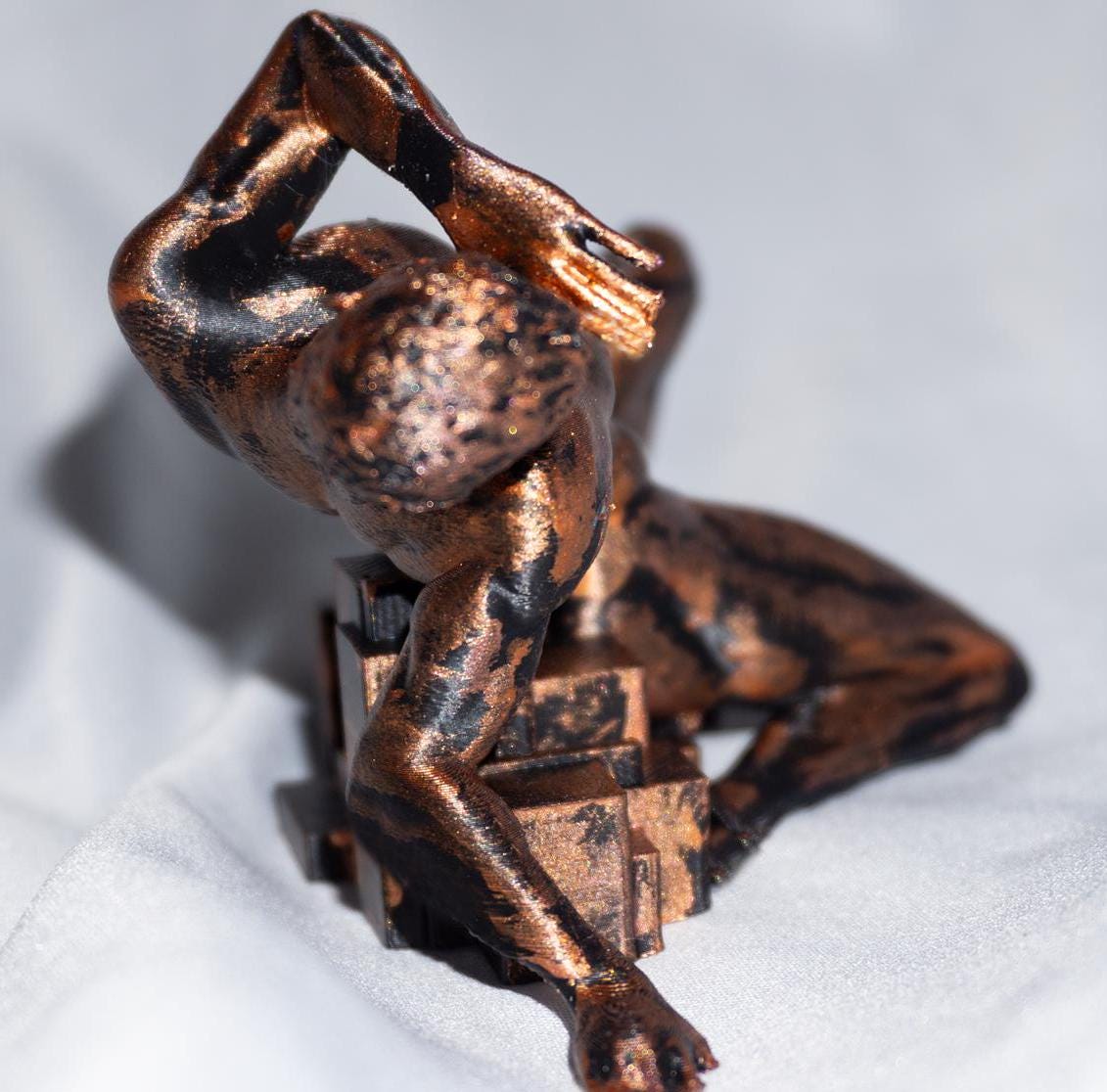 Male, Blind - Sculpture and Tabletop Decoration Statue