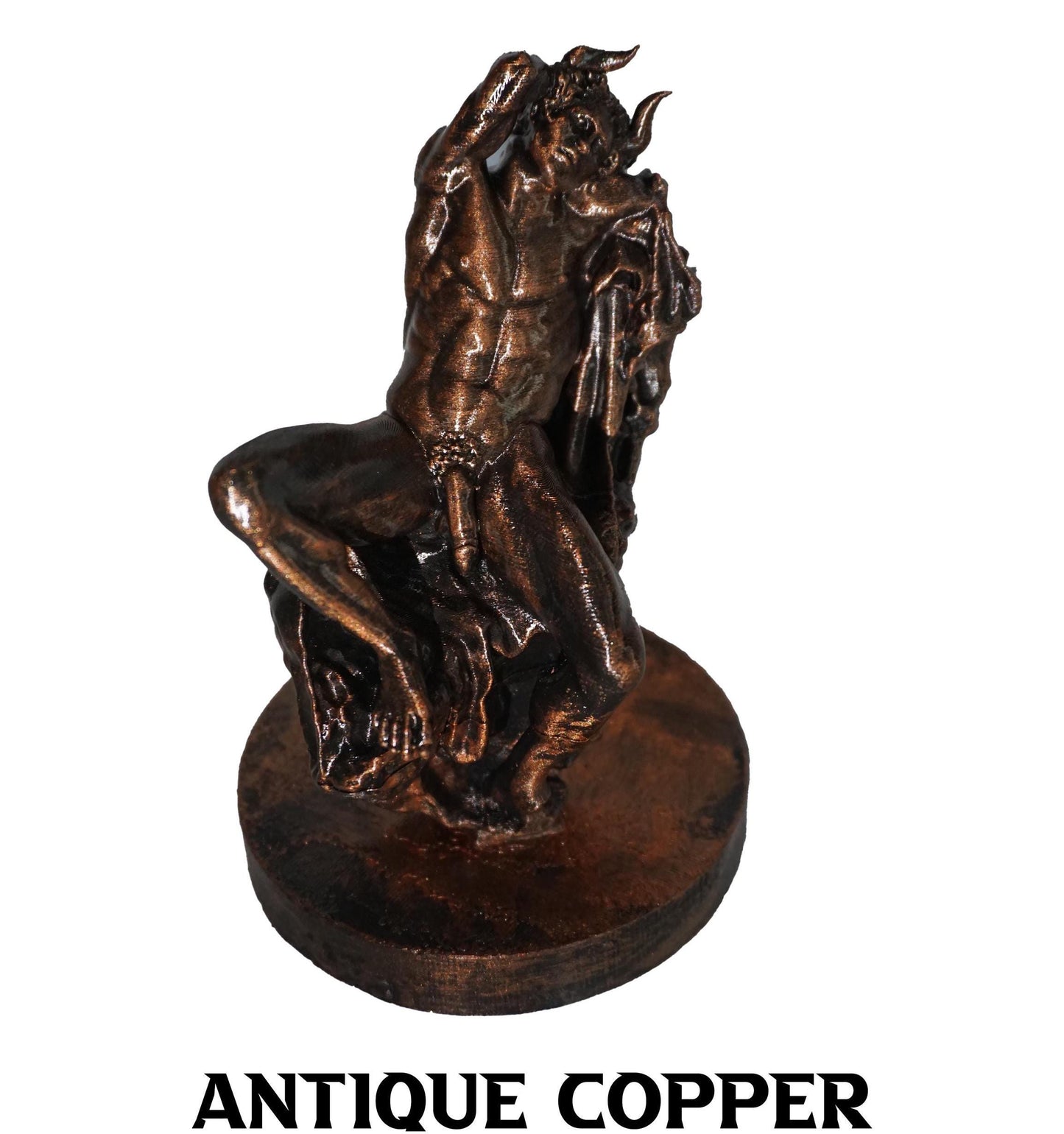 The Faun's Languid Reverie Mythological and Antique Statue