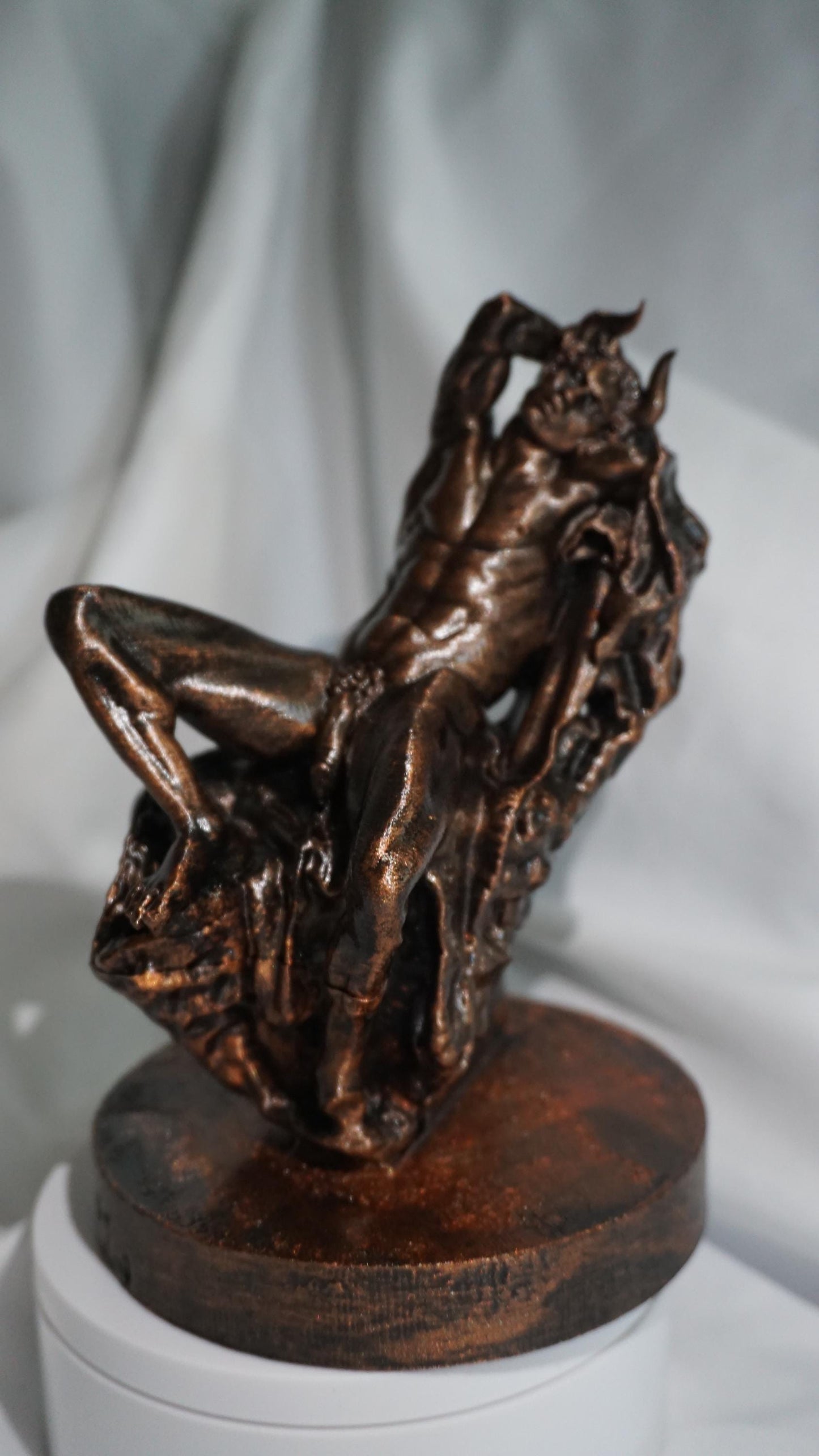 The Faun's Languid Reverie Mythological and Antique Statue