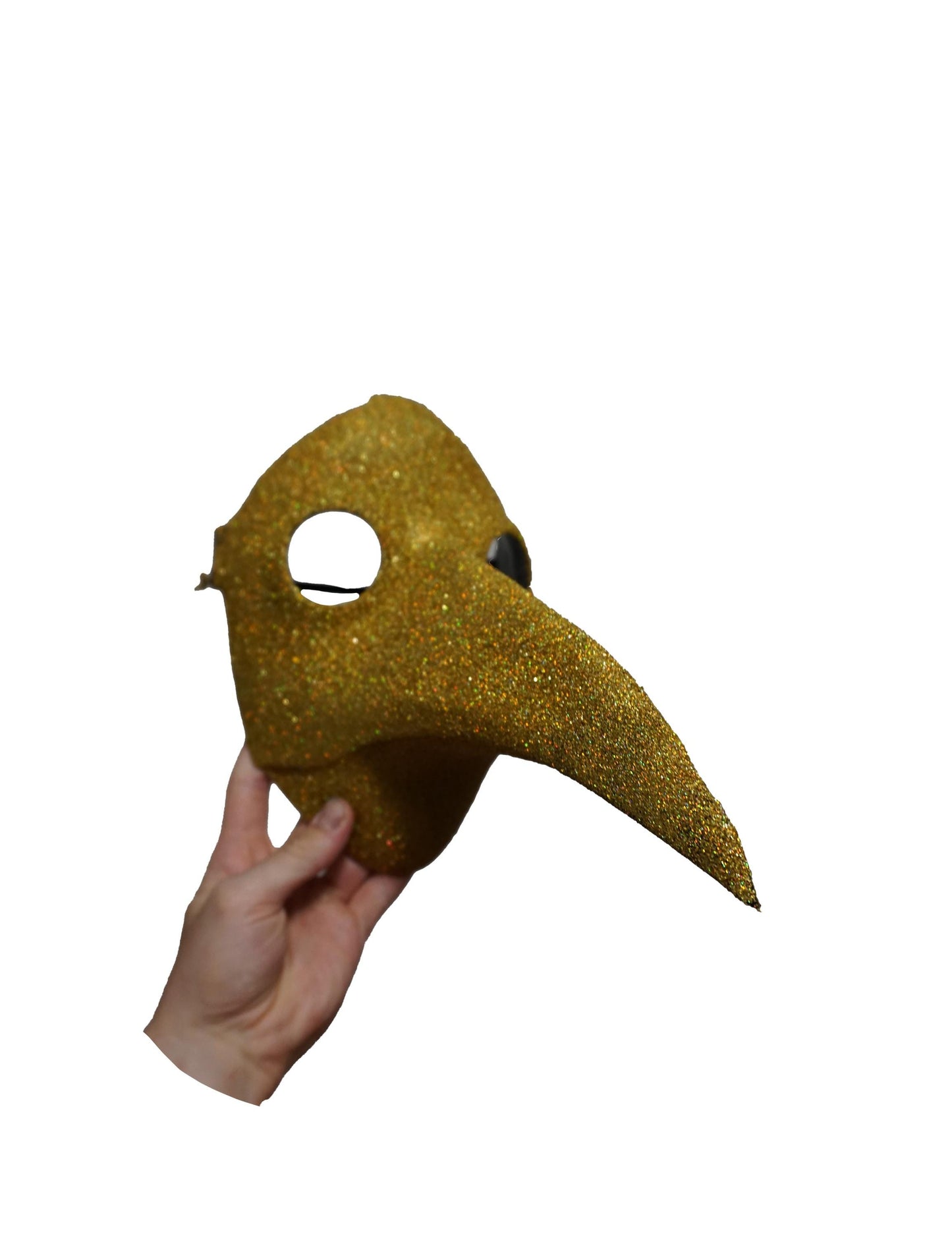 Festive Glitter Plague Mask