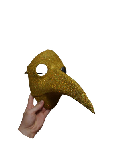 Festive Glitter Plague Mask