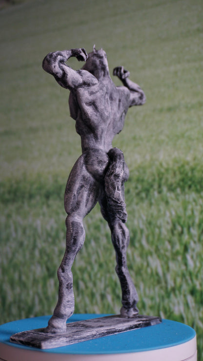 Champion – Horse Man Statue