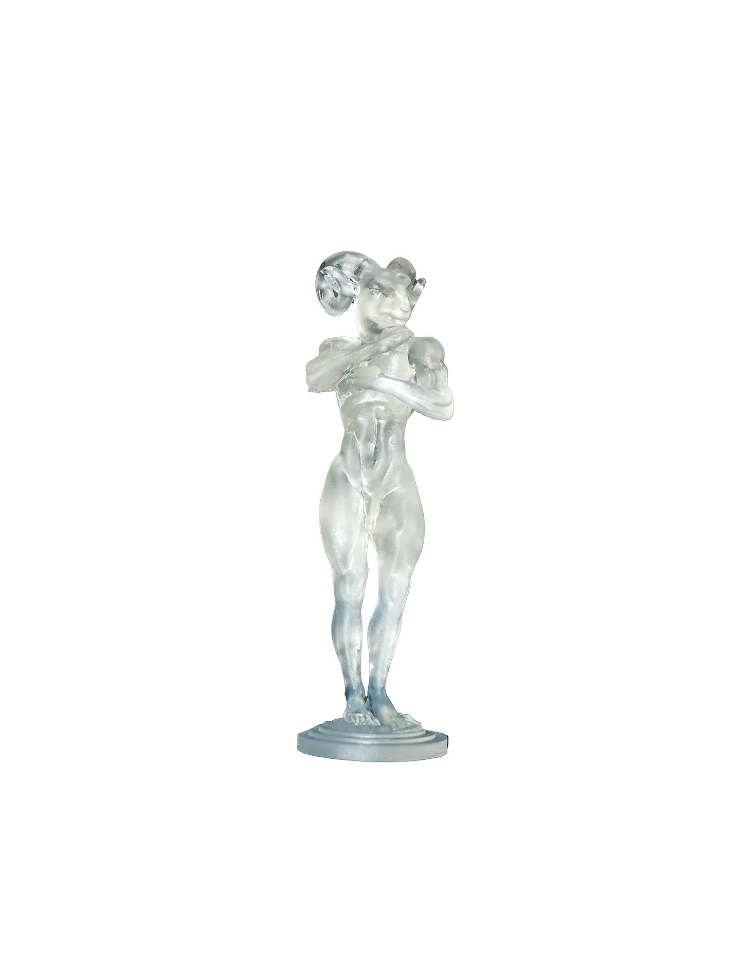 Crystal Satyr – Goat Man Figurine
