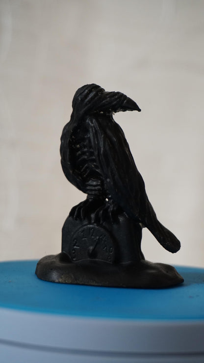 In Flames Crow Handmade Dark Crow Figurine – Inspired by Metal Album Art Sounds of the playground fading