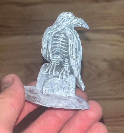 In Flames Crow Handmade Dark Crow Figurine – Inspired by Metal Album Art Sounds of the playground fading