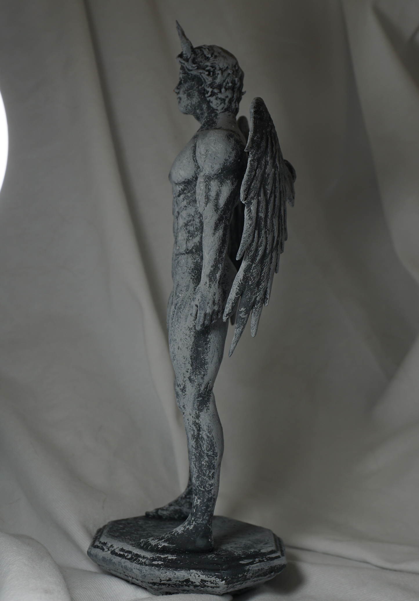 Sultry Demon Companion Adult Mature Gay Fine Art Statue