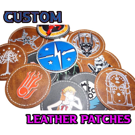 Custom Leather Patch | Personalized Logo Patch