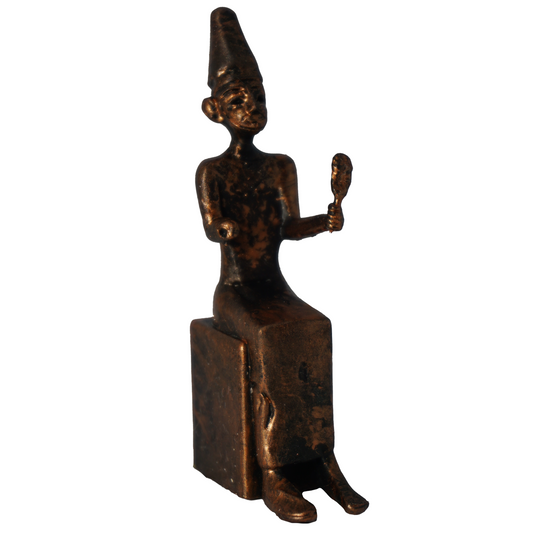 El Statue Replica Ancient God Figurine